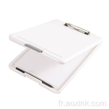 Presse-papiers A4 PP pliable de bureau de bureau Presse-papiers pliants